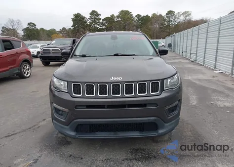 2019 Jeep Compass Sport Fwd from USA, damaged, VIN 3C4NJCAB2KT743947